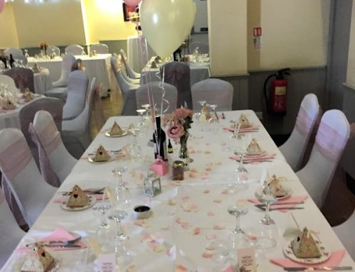 Wedding with Vintage Afternoon Tea for 90