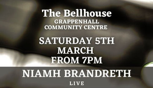 Live Music at The Bellhouse March 5th