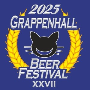 Logo for the Grappenhall Beer Festival 2025